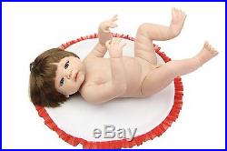 Realistic Baby Dolls Newborn Boys 23 Inch Full Silicone Vinyl Real Touch Reborn