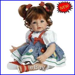 Realistic Baby Girl Doll Infant Vinyl Real Lifelike Cute Reborn Soft Toy Toddler
