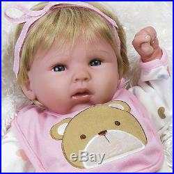 Realistic Handmade Baby Doll Girl Newborn Lifelike Vinyl Weighted Alive Reborn