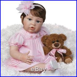 Realistic Handmade Baby Doll Girl Toddler Lifelike Vinyl Weighted Alive Reborn