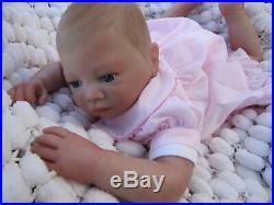 Realistic Newborn Reborn Doll Blue Eyed Baby Sunbeambabies Childs 19 New