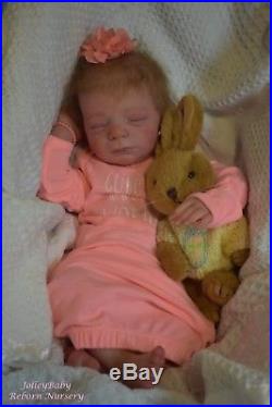 Realistic OOAK Realborn Reborn Rooted Baby Girl Doll by JolleyBabyRebornNursery