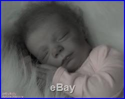 Realistic OOAK Realborn Reborn Rooted Baby Girl Doll by JolleyBabyRebornNursery