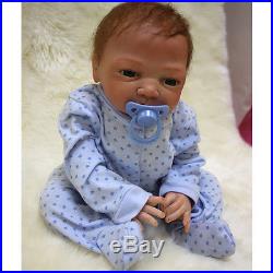 Realistic Reborn Baby Boy Doll Lifelike Baby Toy FULL BODY Early Education Gift