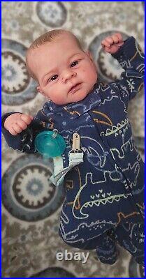 Realistic Reborn Baby Boy- Elijah By Joanna Kazmierczak HUGE box opening