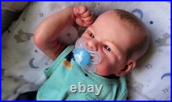 Realistic Reborn Baby Boy- Elijah By Joanna Kazmierczak HUGE box opening