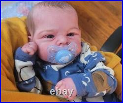 Realistic Reborn Baby Boy- Elijah By Joanna Kazmierczak HUGE box opening