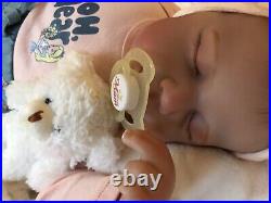 Realistic Reborn Baby Doll 20 Inch Girl Lifelike Newborn Heavy Handcrafted Gift