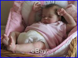 Realistic Reborn Baby Doll Closed Eyes Vinyl Limbs Soft body Outfits Inc