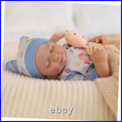 Realistic Reborn Baby Dolls 18 Inch Lifelike Smiling Boy Doll with Vinyl