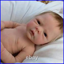 Realistic Reborn Baby Dolls, 18 Inch Lifelike Soft Vinyl Baby Dolls, Sweet Girl