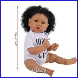 Realistic Reborn Baby Dolls Newborn Babe Doll Soft Full Vinyl Silicone Body