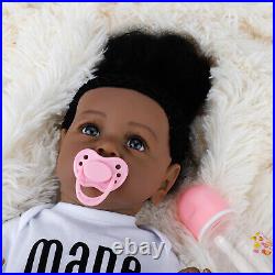 Realistic Reborn Newborn Girl Doll 22 Handmade Vinyl Silicone Baby Dolls Xmas