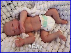 Realistic Silicone V Reborn Belly Plate Sunbeambabies Child`s 1st Baby Boy Doll