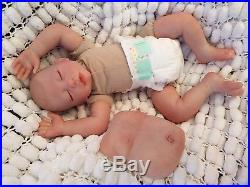Realistic Silicone V Reborn Belly Plate Sunbeambabies Child`s 1st Baby Boy Doll