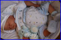 Realistic Toddler Doll Reborn Big 8lbs Realborn Baby Landon By Marie Artist 9yrs