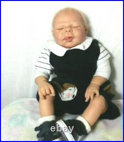 Reborn 21 inch baby boy doll by Elisa Marx