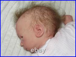 Reborn 30 to 32 Week Preemie, Blessing Awake by M. Winters, Belly Plate, COA