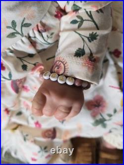 Reborn Alexis Doll by Cassie Brace withCOA and lots of extras