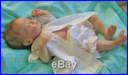 Reborn Art Doll Americus Sleepy Baby Girl Full VInyl Body New Release