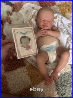 Reborn Baby Adelina by Elisa Marx 19inch Baby Girl Reborn Doll with COA