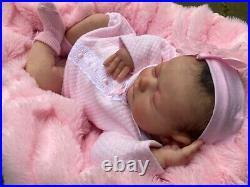 Reborn Baby Art Doll Realborn Courtney Asleep Uk Artist Of 10 Yrs