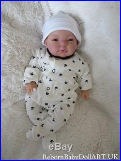 Reborn Baby BOY Doll OPEN EYES. #RebornBabyDollART UK