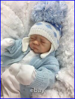 Reborn Baby Boy Art Doll Made From Ember Sculpt Heavy Authentic Reborn Uk
