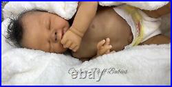 Reborn Baby Boy Doll Black Baby Biracial Reborn Doll Ethnic Dawn McLeod African