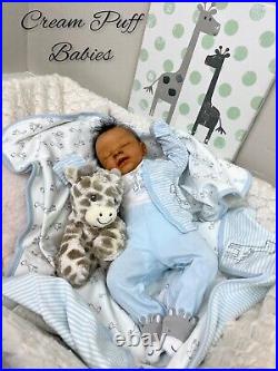 Reborn Baby Boy Doll Black Baby Biracial Reborn Doll Ethnic Dawn McLeod African