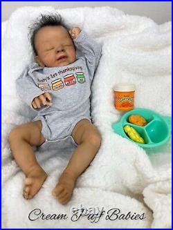 Reborn Baby Boy Doll Black Baby Biracial Reborn Doll Ethnic Dawn McLeod African