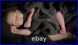 Reborn Baby Boy Doll Preemie 19 Ultra Realistic Soft Vinyl Weighted Lifelike