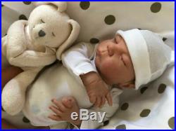 Reborn Baby Boy Doll Thomas by Huti Babies withCOA L. E. Of 250