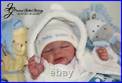 Reborn Baby Boy Gideon By Down Mcleod/mimadolls Artistsnewbornl E. Dollsiiora