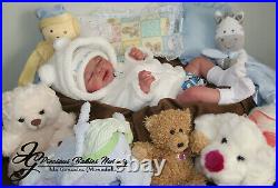 Reborn Baby Boy Gideon By Down Mcleod/mimadolls Artistsnewbornl E. Dollsiiora