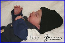 Reborn Baby Boy Gideon By Down Mcleod/mimadolls Artistsnewbornl E. Dollsiiora