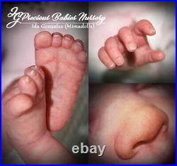 Reborn Baby Boy Gideon By Down Mcleod/mimadolls Artistsnewbornl E. Dollsiiora