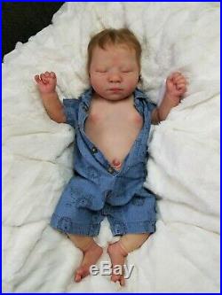 Reborn Baby Boy LUCIANO by Cassie Brace Limited Edition Realistic Newborn Doll