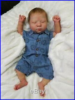 Reborn Baby Boy LUCIANO by Cassie Brace Limited Edition Realistic Newborn Doll