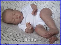 Reborn Baby Boy Painted Hair