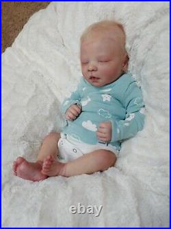 Reborn Baby Boy Realborn Darren Prototype Artist Tanya Latashevska Realistic Dol