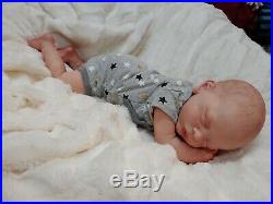 Reborn Baby Boy Romy by Gudrun Legler Limited Edition Lifelike Newborn Doll