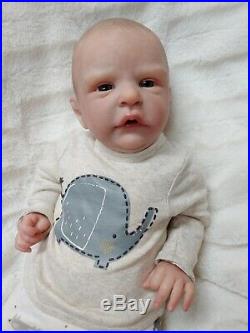 Reborn Baby Boy Roux by Cassie Brace Limited Edition Lifelike Newborn Doll