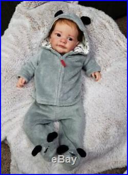 Reborn Baby Boy Tobiah LLE Laura Lee Eagles Limited 1st Edition Lifelike Doll