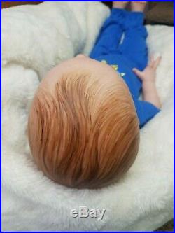 Reborn Baby Boy Toddler Limited Edition FRITZI by Karola Wegerich Lifelike Doll