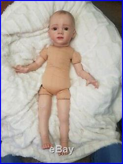 Reborn Baby Boy Toddler Limited Edition FRITZI by Karola Wegerich Lifelike Doll