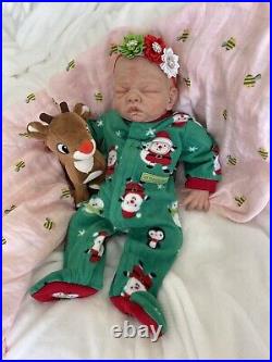 Reborn Baby Doll Bailee Preemie Sculpted By Sherry Bowden