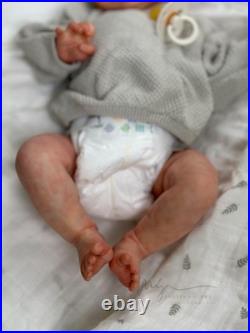 Reborn Baby Doll Christopher by Nikki Johnston Newborn Realistic- READY TO SHIP