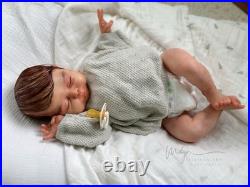 Reborn Baby Doll Christopher by Nikki Johnston Newborn Realistic- READY TO SHIP