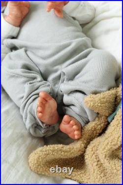 Reborn Baby Doll Christopher by Nikki Johnston Newborn Realistic- READY TO SHIP